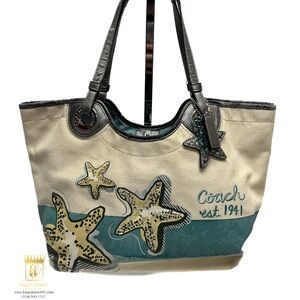Coach Starfish Tote Bag